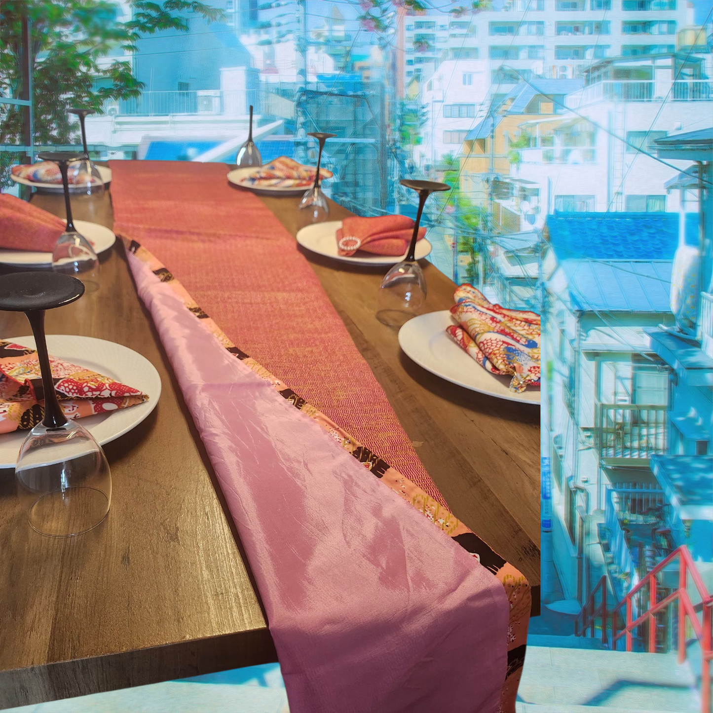 Handmade African Table Runner - SIKA