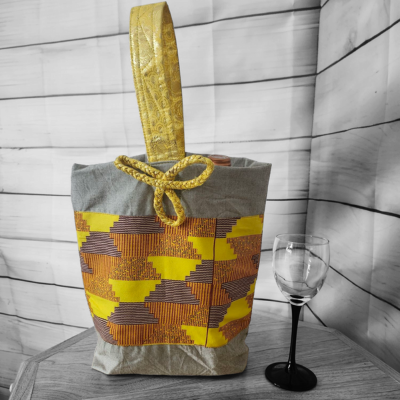 🍷 Sac fourre-tout double pour le vin – Élégant, pratique et réutilisable