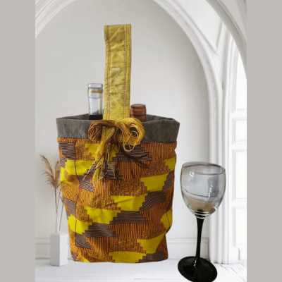 🍷 Sac fourre-tout double pour le vin – Élégant, pratique et réutilisable