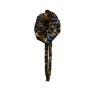 Double-sided printed fabric cap - Elegant, reversible and practical for everyday wear