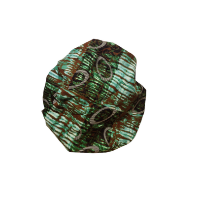 Double-sided printed fabric cap - Elegant, reversible and practical for everyday wear