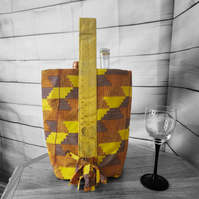 🍷 Sac fourre-tout double pour le vin – Élégant, pratique et réutilisable