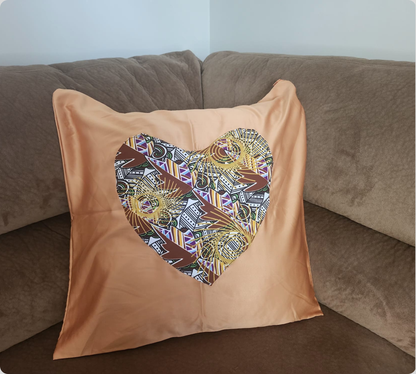 🛋️ Set of 2 pcs Printed fabric cushion cover - Authentic & colorful