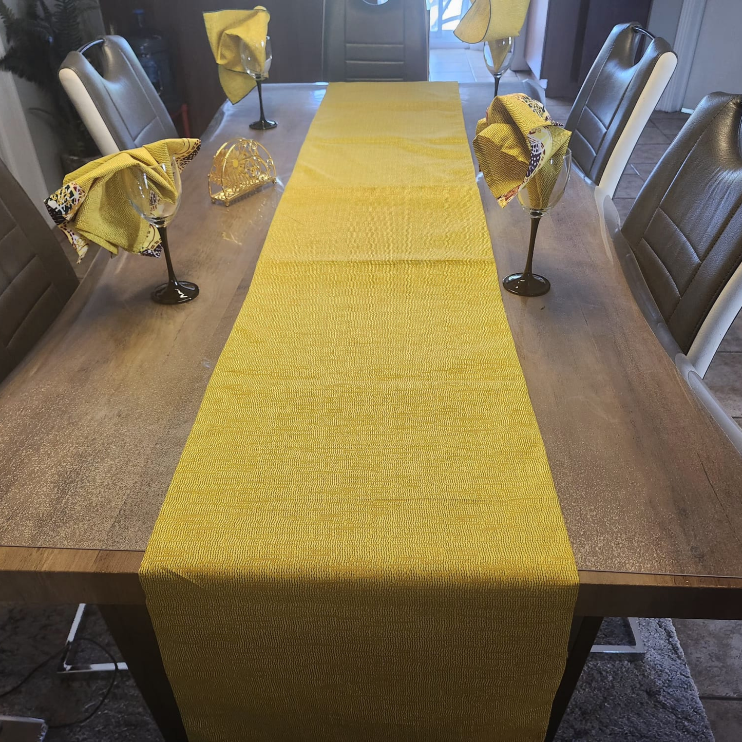 Handmade African Table Runner - SIKA