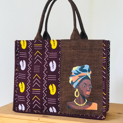 Sac à main stylé africain - PEGGY
