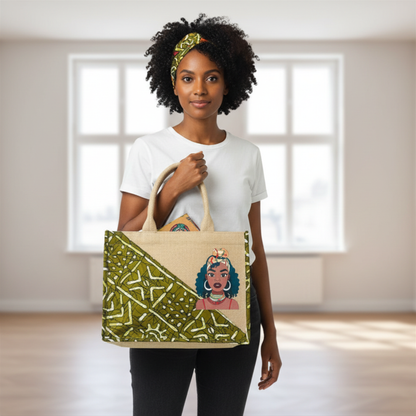 Luxury African Handbag - LUCIA