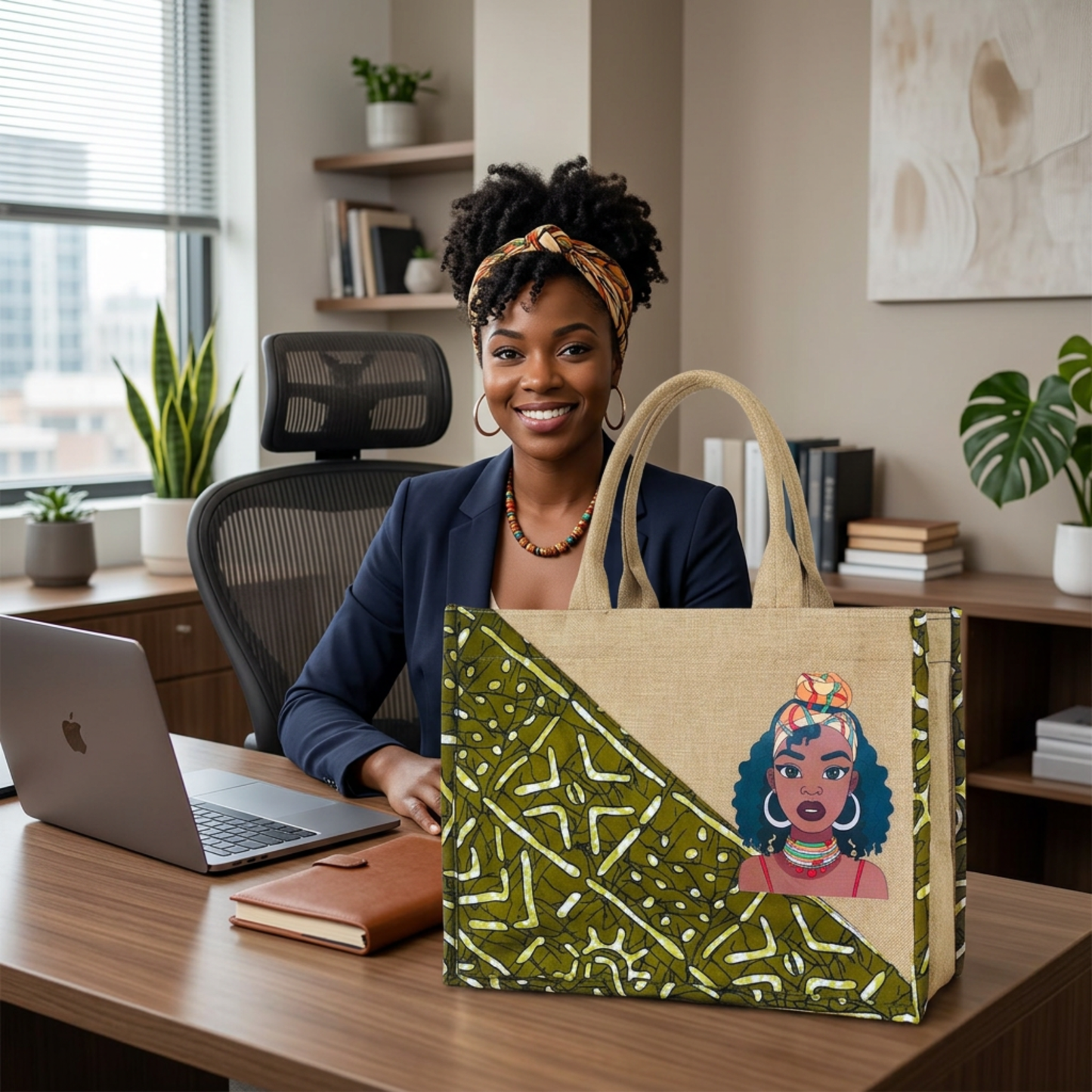 Luxury African Handbag - LUCIA