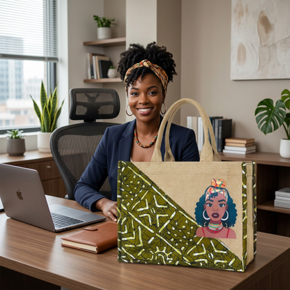 Luxury African Handbag - LUCIA