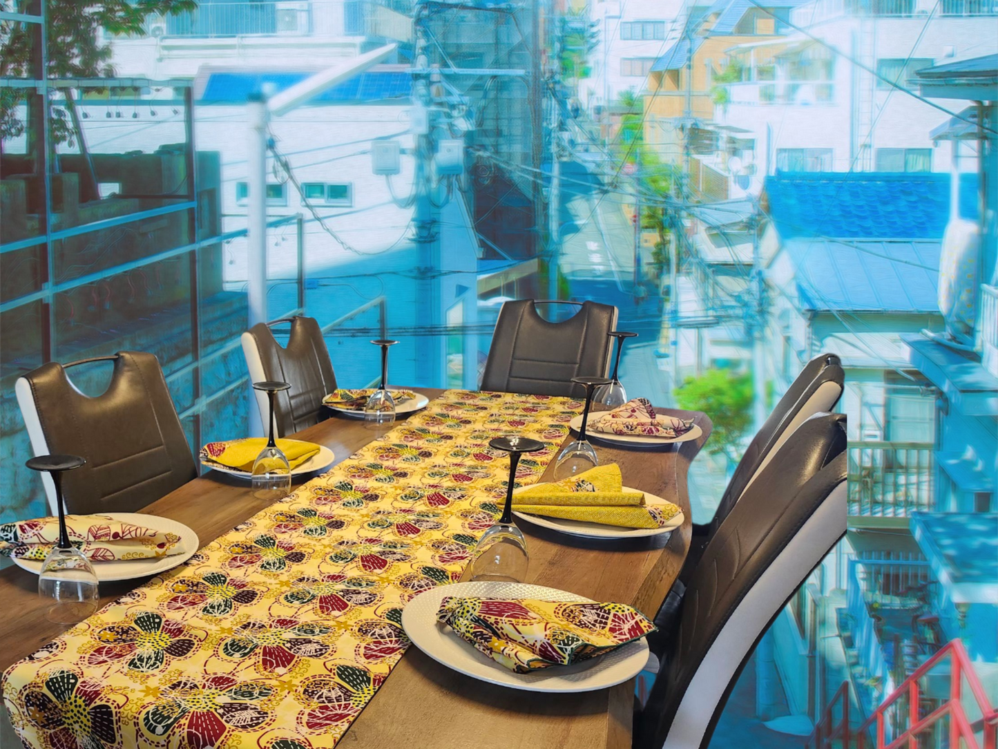 Printed Table Runner