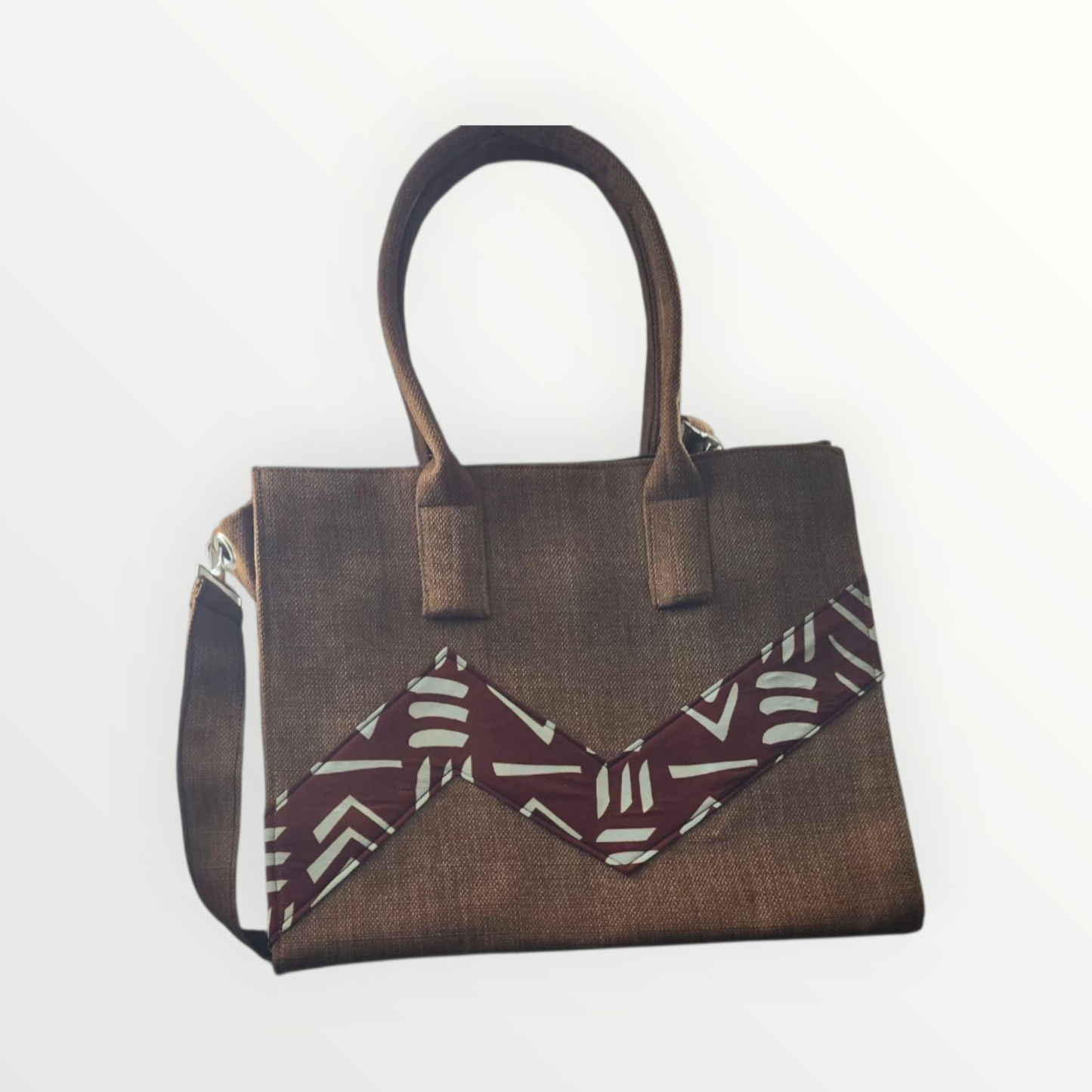 Large Handmade Bogolan Fabric Handbag – HOLY
