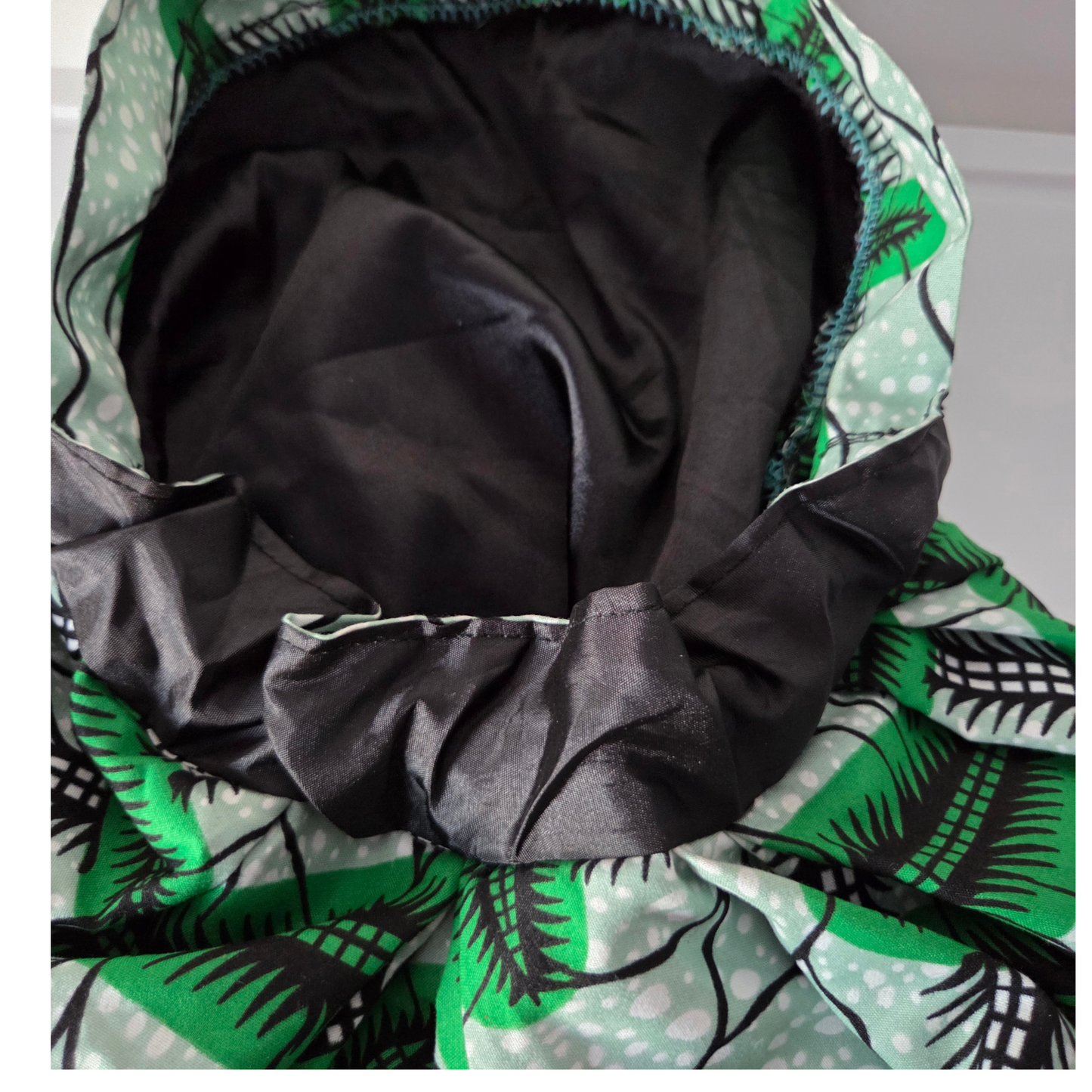 Adjustable Ponytail Scrub Cap - Satin Lined Jumbo Surgical