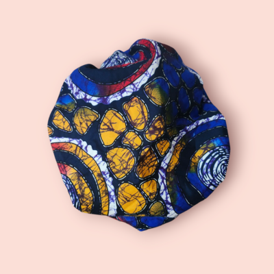 Printed fabric cap - Surgical cap, nurse's or doctor's cap in wax