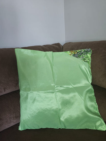 🛋️ Set of 2 pcs Printed fabric cushion cover - Authentic & colorful