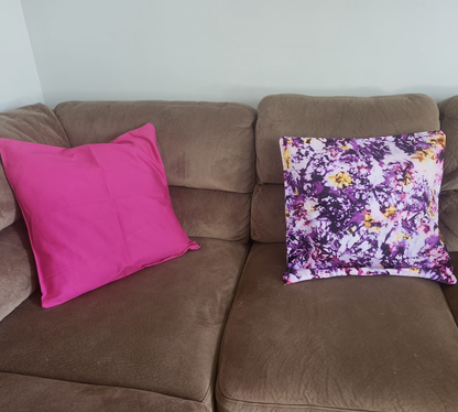 🛋️ Set of 2 pcs Printed fabric cushion cover - Authentic & colorful