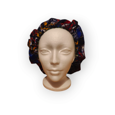 Double-sided printed fabric cap - Elegant, reversible and practical for everyday wear